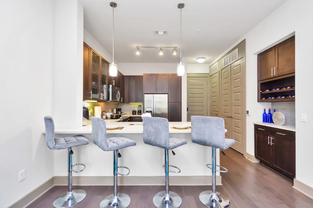 U1 Penthouse Downtown Houston Rental Car Available Apt 1Br 1Bth Gym Sleep Good Bagian luar foto