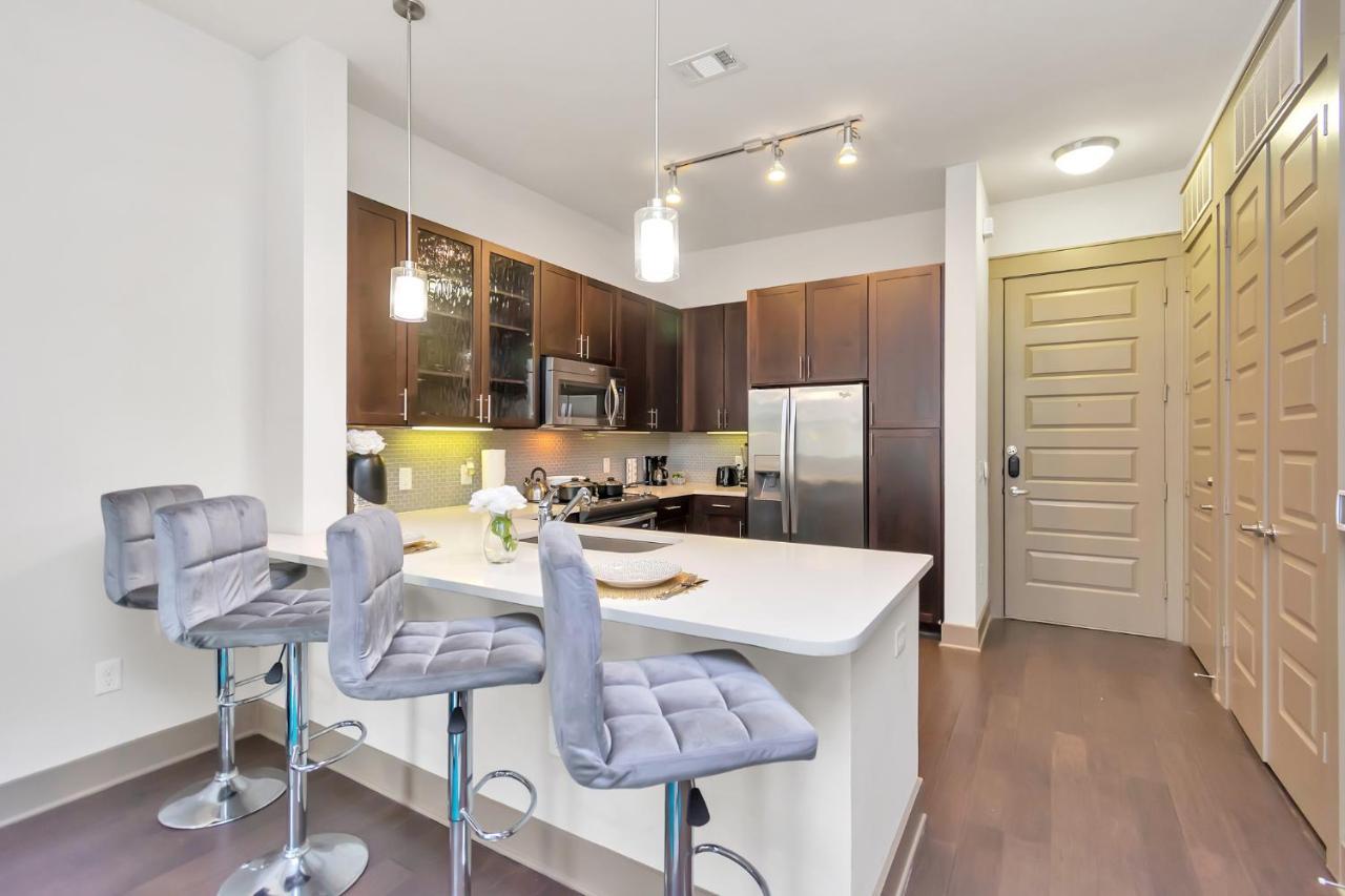U1 Penthouse Downtown Houston Rental Car Available Apt 1Br 1Bth Gym Sleep Good Bagian luar foto
