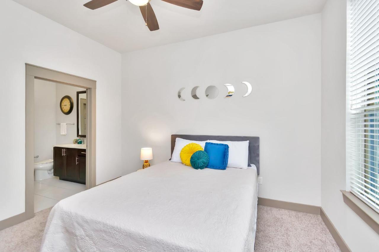 U1 Penthouse Downtown Houston Rental Car Available Apt 1Br 1Bth Gym Sleep Good Bagian luar foto
