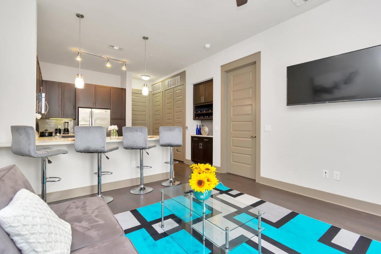 U1 Penthouse Downtown Houston Rental Car Available Apt 1Br 1Bth Gym Sleep Good Bagian luar foto
